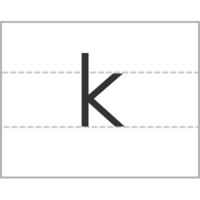 k