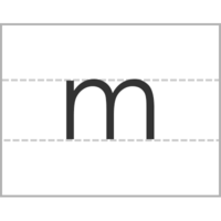 m