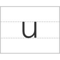 u