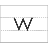 w