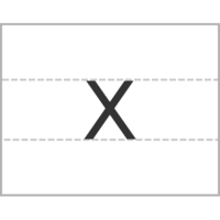 x
