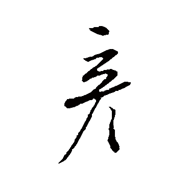 彥（其他字帖） 董其昌