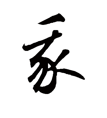 我（行书字帖） 鲜于枢